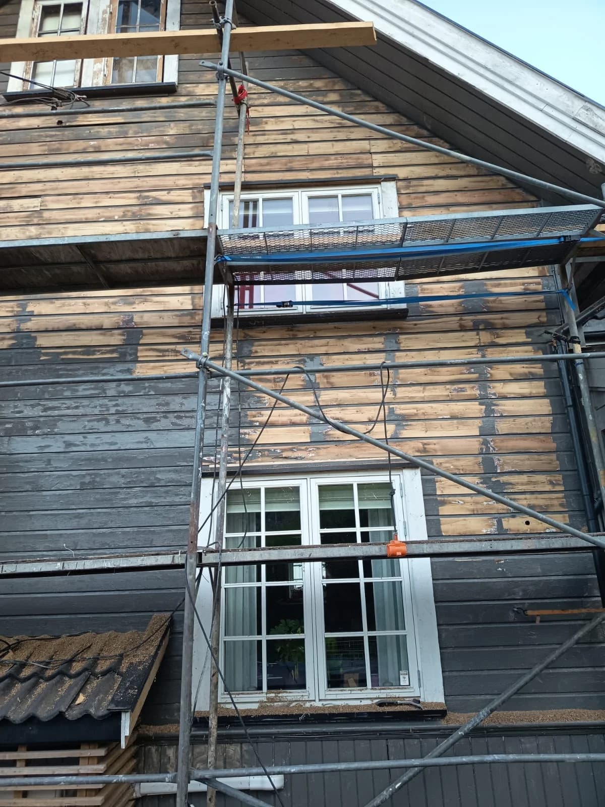 Fasademaling 4 utført av Powerpex Service AS